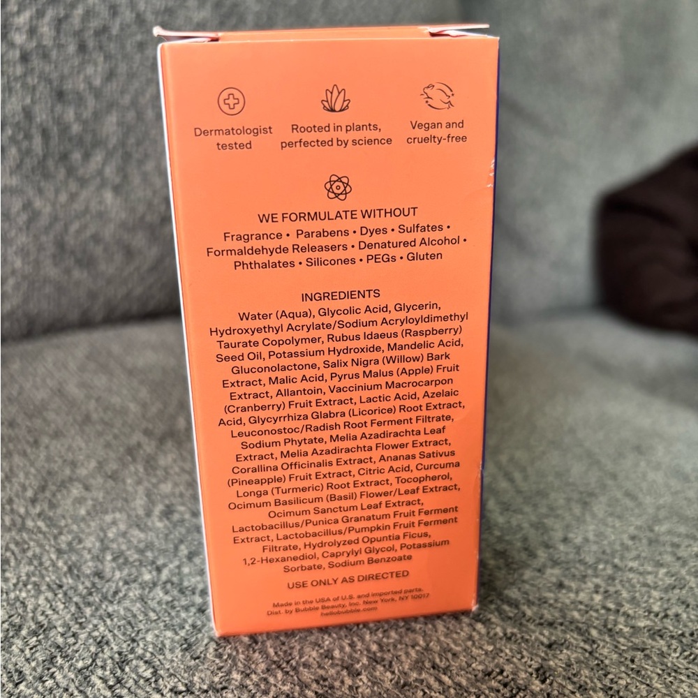 Bubble Deep Dive AHA+PHA Exfoliating Mask - New - Picture 4 of 5